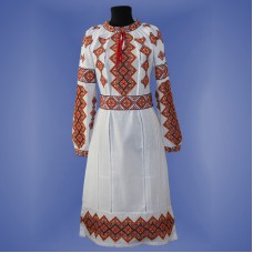 Embroidered dress "Galychanka"